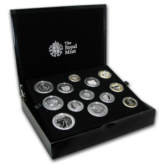 2017 Great Britain 13-Coin Silver Annual Set 2017 Great Britain 13-Coin Silver Annual Set